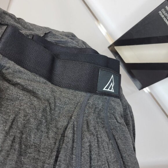 Ripzone Icon Men's Boxer Briefs Heathered Charcoal - Picture 2 of 4